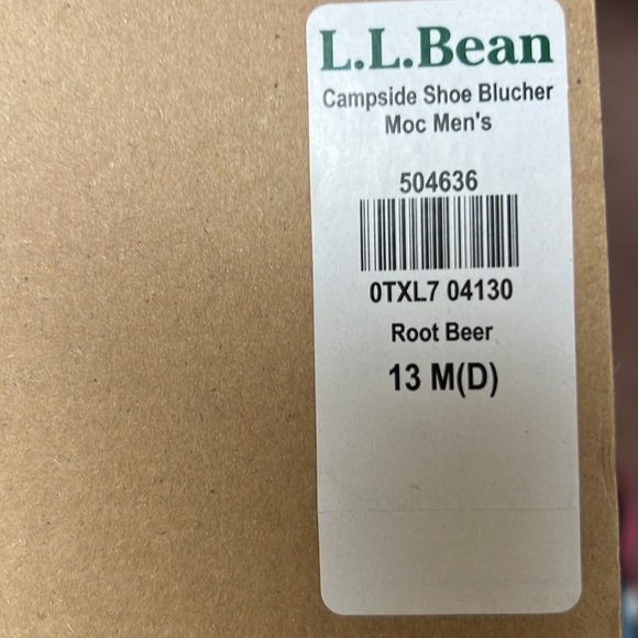 L.L. Bean Campside Blucher Moc. - Picture 6 of 6